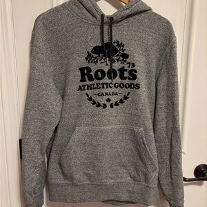 Roots Salt & Pepper Gray Men's Sweater